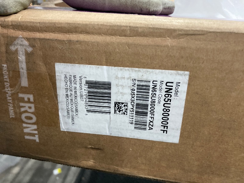 Photo 1 of Samsung 65-Inch Class Crystal UHD U8000F 4K Smart TV (2025 Model) Endless Free Content, Crystal Processor 4K, MetalStream Design, Knox Security, Works with Alexa