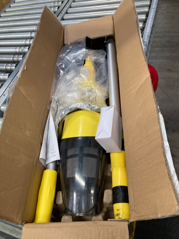 Photo 1 of 2025 New)Efurden Cordless Pool Vacuum, Handheld Pool Vacuum with Running Time up to 60-Minutes for Above Ground Pools, Spas and Hot Tubs, Yellow