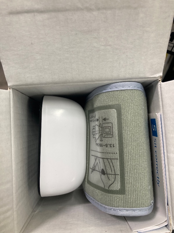 Photo 1 of **MISSING C PORT CHARGER WIRE**Wrist Blood Pressure Monitor Automatic Talking Wrist Blood Pressure Cuff Digital Full Screen LED Display Bp Machine Adjustable Bp Cuff Voice Broadcast Health Care for Home Use
