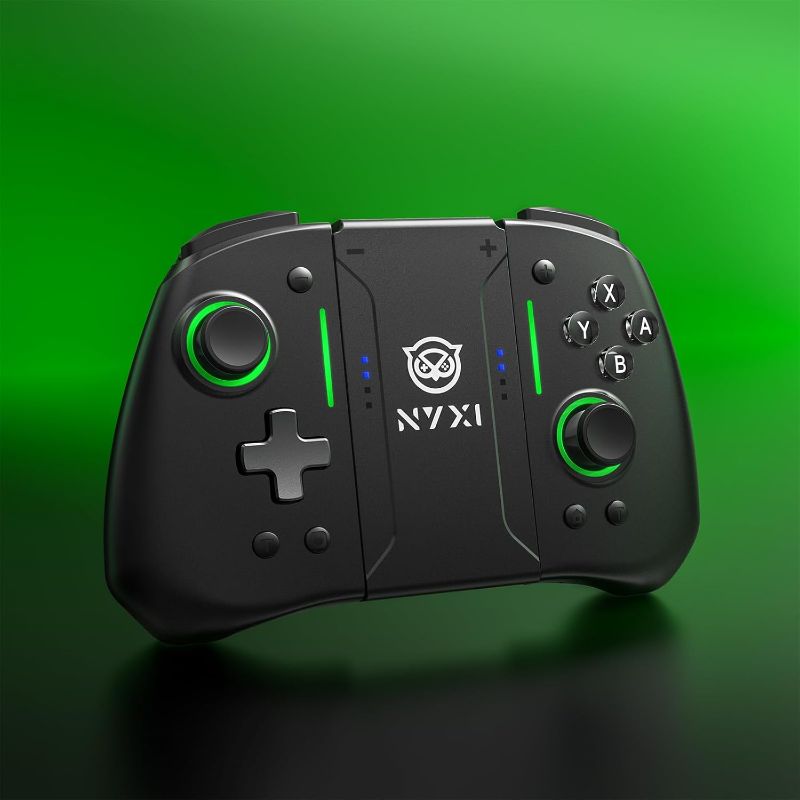 Photo 1 of ***(MISSING CONNECTOR)*** 
NYXI Hyperion Pro Wireless Controller for Switch/Switch OLED, Hyperion switch controller with Hall Effect Joystick, Programmable, 6-Axis Gyro, Turbo & Vibration