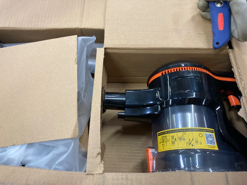 Photo 1 of ***PARTS ONLY -MISSING PART-SELLING AS PARTS ONLY***
INSE Cordless Vacuum Cleaner,25Kpa Powerful Stick Vacuum,6-in-1 Rechargeable Vacuum with 2500mAh Battery Up to 45mins Runtime,300W Brushless Motor Cordless Vacuum for Pet Hair Hard Floor Carpet
