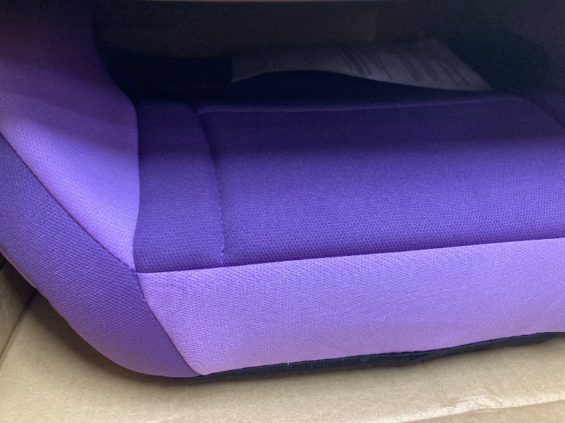 Photo 1 of Cosco Topside Backless Booster Car Seat, Lightweight Booster Seats for Cars 40-100 lbs, Backless Booster Seat for Car, Grape