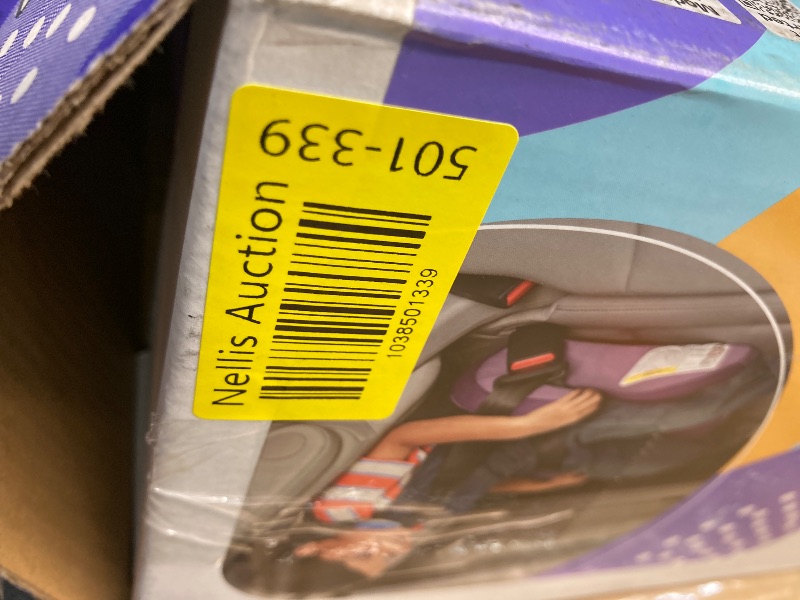 Photo 1 of Cosco Topside Backless Booster Car Seat, Lightweight Booster Seats for Cars 40-100 lbs, Backless Booster Seat for Car, Grape