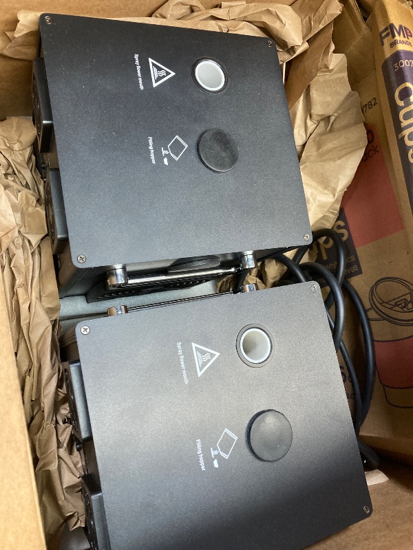 Photo 1 of 2 PCS 700W Cold Spark Machine DMX512 Firework Machine 3-16ft Adjustable for Wedding Stage Party DJ Disco,Black