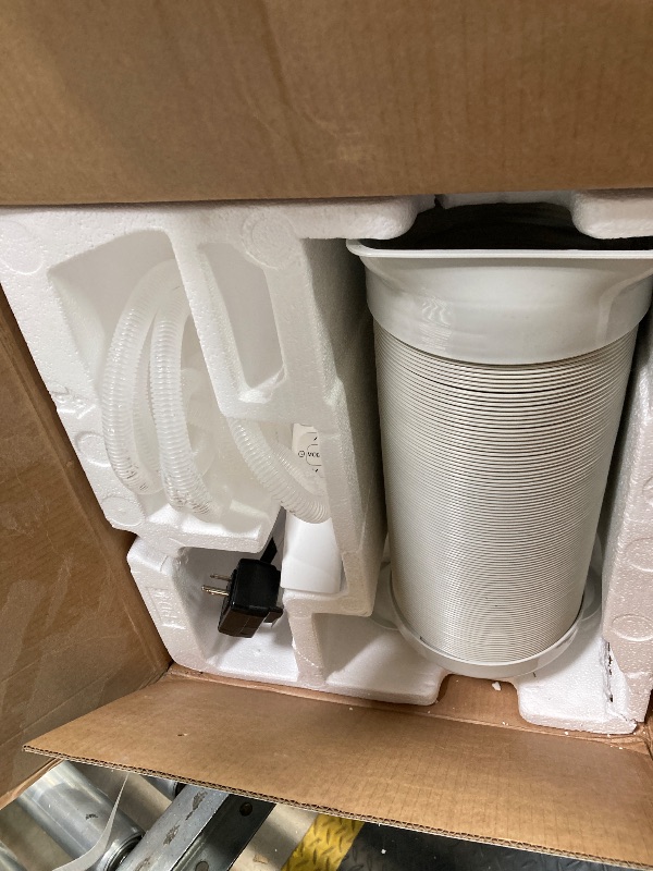 Photo 1 of 14000 BTU Portable Air Conditioners for Room up to 700 Sq. Ft, 3-IN-1 Portable AC Unit with Fan Dehumidifier, Drainage-free Cooling, 48 dB Quiet Sleep Mode, 24H Timer, Auto Swing, Windows Kit Included