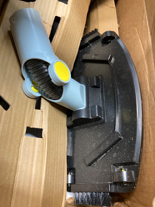 Photo 1 of (2025 Upgraded) Cordless Handheld Pool Vacuum, Rechargeable Pool Cleaner with Telescopic Pole and Fine-Sponge, Powerful Suction, Ideal for Above & In-Ground Pools, Spas, Hot Tubs, Yellow