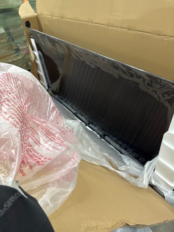 Photo 1 of **BROKEN SCREEN /PARTS ONLY**TCL 85-Inch Q65 QLED 4K UHD Smart TV with Google TV (85Q651G, 2024 Model) Dolby Vision, Dolby Atmos, HDR Pro+, Game Accelerator Enhanced Gaming, Voice Remote, Works with Alexa, Streaming Television