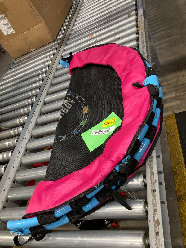 Photo 1 of ***(NOT IN BOX, MISSING RAIL, SELLING AS PARTS ONLY)****
YORIN 36" Trampoline for Kids, 3FT Mini Indoor/Outdoor Foldable Toddler Trampoline with Adjustable Foam Handle, Small Rebounder Fitness Trampoline with No-Gap Padded Cover, Gift for Baby, Girls, Boy