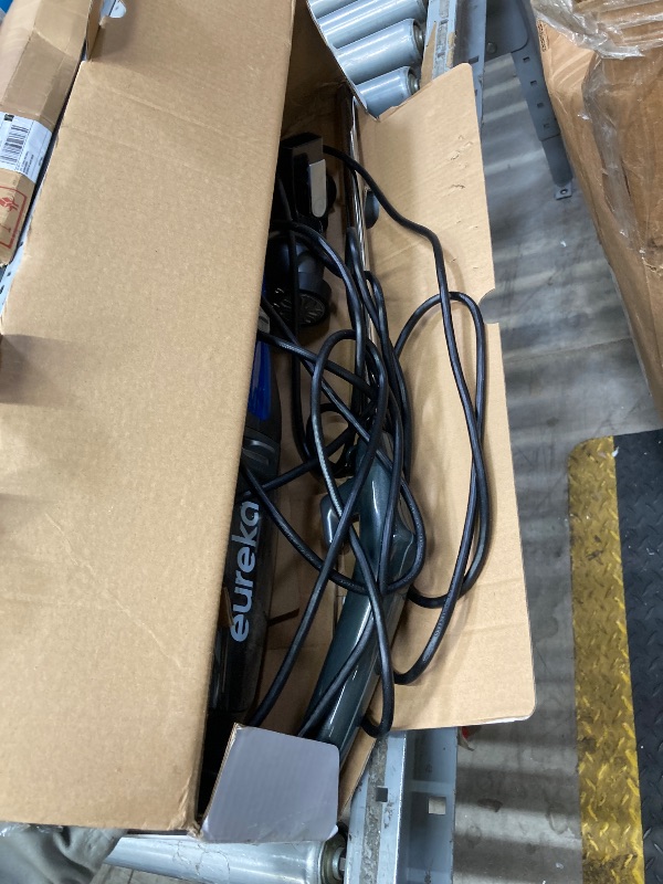 Photo 1 of Eureka Corded Stick Vacuum Cleaner for Home Pet Hair, Lightweight Stick Vacuum Cleaner with Powerful Suction for Carpet Tile and Hard Floor, Blue, 3-in-1 Handheld Vac NES312