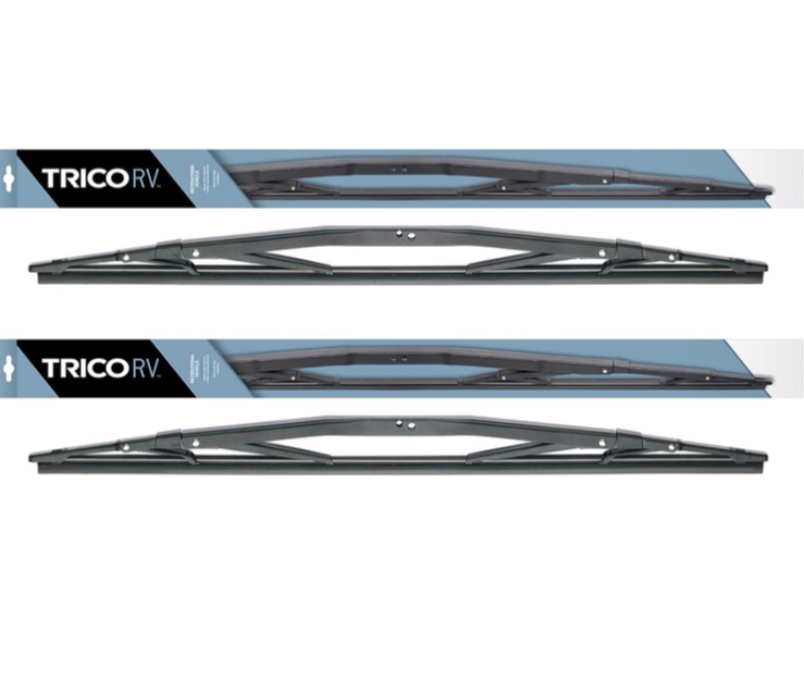 Photo 1 of 2 Wiper Set - Trico 67-361 36" Heavy Duty Wiper Blades Fit Select Coach Bus RV w/Wide Saddle Attachment - Verify Correct Fitment at TricoProducts