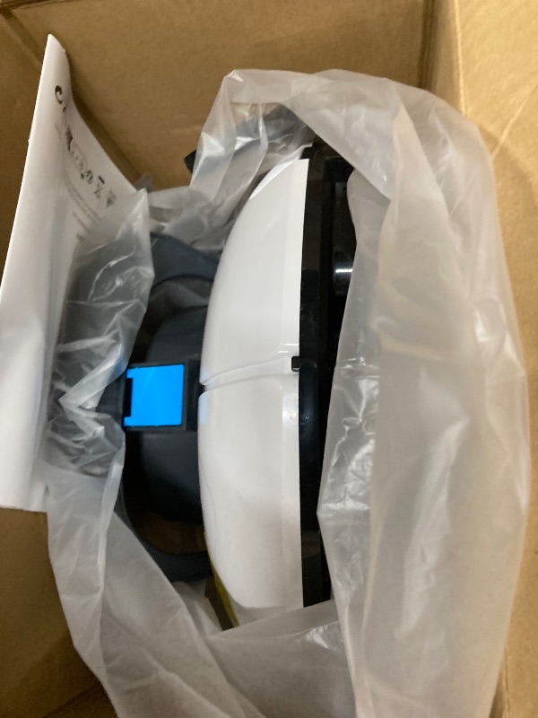 Photo 1 of (2025 Upgrade) Cordless Robotic Pool Cleaner, Winny Pool Cleaner Automatic Pool Vacuum with Dual Filters, 80 Mins Runtime, Ideal for Flat Above Pools Up to 645 Sq.Ft (White and Blue)