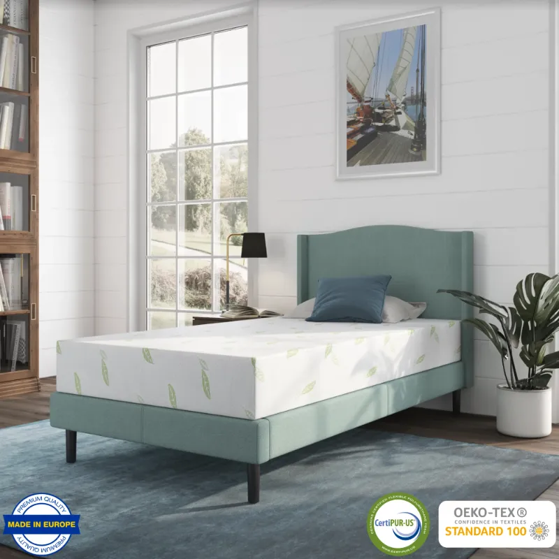 Photo 1 of  12" Twin Mattress, Green Tea Infused Memory Foam Mattress, Bed In a Box, 