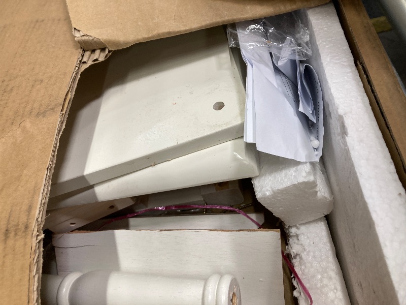 Photo 1 of YITAHOME Coffee Table Farmhouse Coffee Table with Storage Rustic Wood Cocktail Table, Square Coffee Tables for Living Meeting Room with Half Open Storage Compartment, Grey Wash