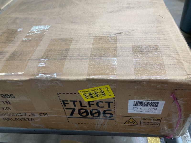 Photo 1 of YITAHOME Coffee Table Farmhouse Coffee Table with Storage Rustic Wood Cocktail Table, Square Coffee Tables for Living Meeting Room with Half Open Storage Compartment, Grey Wash