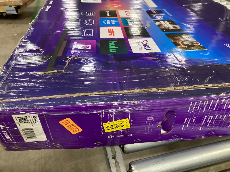 Photo 1 of Roku Smart TV 2025 – 55-Inch Select Series, 4K HDR TV – Roku TV with Enhanced Voice Remote – Flat Screen LED Television with Wi-Fi for Streaming Live Local News, Sports, Family Entertainment