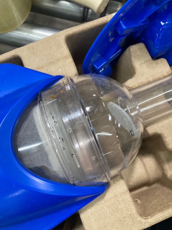 Photo 1 of ***MISSING PARTS...SELLING AS PARTS ONLY***

Cordless Pool Leaf Vacuum & Skimmer with Telescopic Pole – 83GPM Suction, Rechargeable Pool Vacuum for Inground & Above Ground Pools, Hot Tubs, Spas – 6.6 Gallon Debris Bag