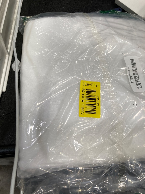 Photo 1 of ***The color is white****
DONREN Semi Sheer Panel Curtains Scarf-Home Decor Window Sheer Valance Voile Scarf 1 Piece,52 inches Wide by 288 inches Long, white