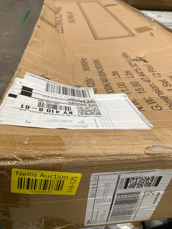 Photo 1 of hykolity 1x4 FT LED Flat Panel Selectable CCT Flush Mount Light,4800lm,48W Dimmable Ultra Slim Edge-Lit Ceiling Light, 3000K/4000K/5000K Built-in Driver Surface Mount Lights for Kitchen Garage,2 Pack