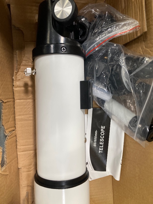 Photo 1 of **MISSING PARTS**Juyafio Telescope, 70mm Aperture Telescopes for Astronomy, 16X-120X Magnification Telescopes for Kids,Adults, Portable Refractor Telescope with Adapter and Tripod