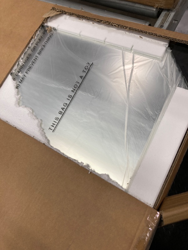 Photo 1 of ***SEE NOTES***Keonjinn 60 x 28 Inch Backlit Mirror for Bathroom, Anti-Fog Led Mirror, CRI90+ HD Tempered Glass, Stepless Dimmable Lighted Mirror, High Lumen, UL Listed, Waterproof, Horizontal/Vertical