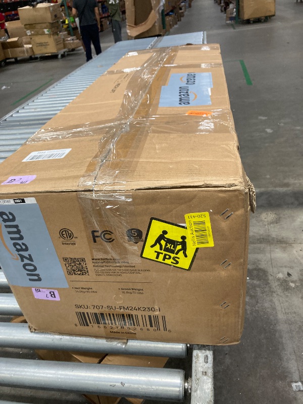 Photo 1 of ***Partial set****  Missing compressor
TURBRO 24,000 BTU Ductless Mini Split AC with Heat Pump, Inverter Compressor, 18.5 SEER2, 230V, R32 Refrigerant, Pre-charged Evaporator, WiFi-Enabled, App Control, AHRI Certified, Finnmark Series