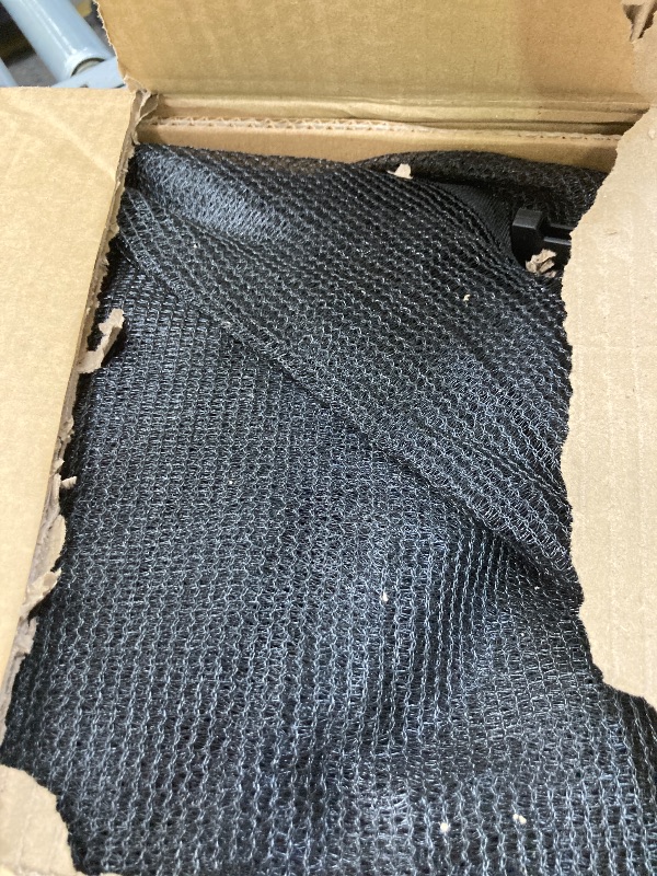 Photo 1 of 10/12/13/14FT Universal Trampoline Safety Enclosure Net Poles Replacement - Includes 6 Straight Poles,Safety Enclosure net, 2 Sets Mounting Hardwares