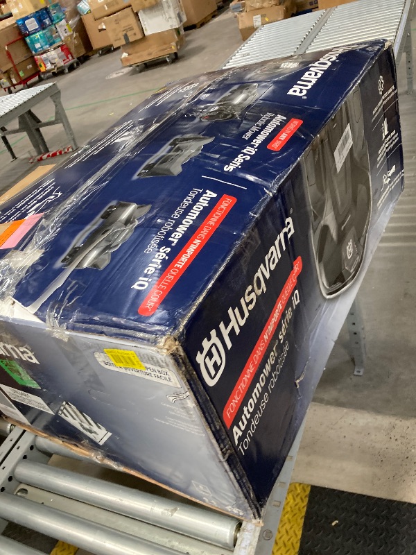 Photo 1 of ***PARTS ONLY***
Husqvarna 440iQ Automower Robotic Mower, 2 Acre Mowing Capacity, Wire Free Robot Lawn Mower with Charging Station, RS1 EPOS Reference Station and Replacement Blades
