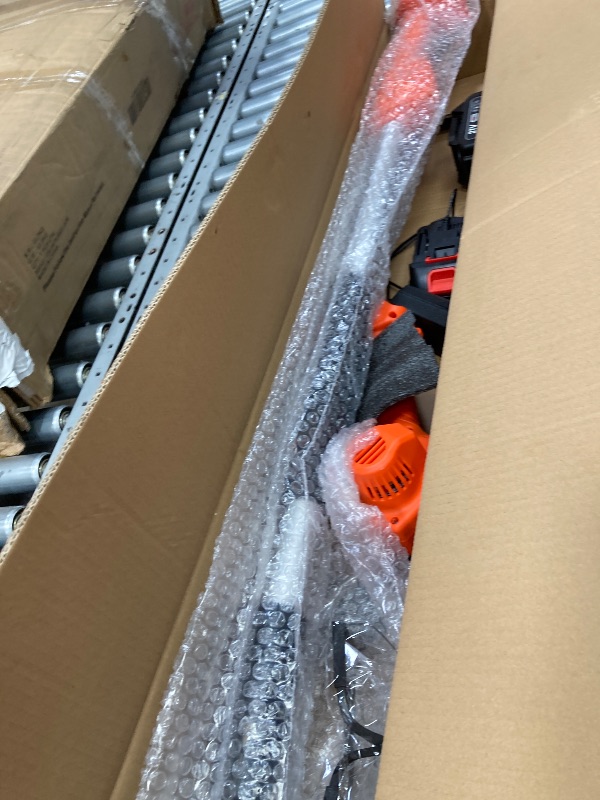 Photo 1 of 2 in 1 Cordless 6 inch Pole Saw & Mini Chainsaw with 2 Battery, Power Electric Polesaw for Tree Trimming, Chain Saw with Extension Pole, Limb Branch Cutter Pruner
