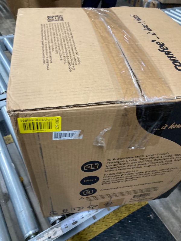 Photo 1 of COMFEE’ 16 in 1 Electric Pressure Cooker Instant Multi Cooker Olla de Presion Non-Stick Pot Yogurt Maker Rice Cooker Slow Cooker Sauté Steamer 8 Quarts for Family Feast