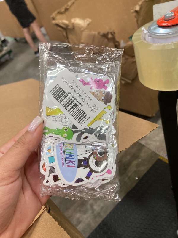 Photo 1 of 100Pcs Sticker for Teen, Cute Music Game Waterproof Vinyl Stickers for Teen Kids Adult Water Bottle, Laptop, Phone, Computer, Guitar, Notebook