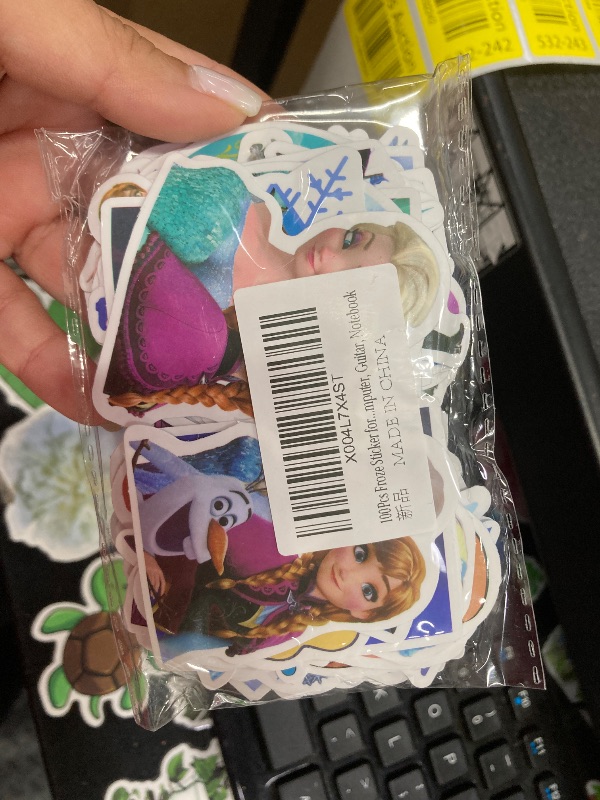 Photo 1 of 100Pcs Sticker for Girl, Cute Princess Waterproof Vinyl Stickers for Teen Kids Adult Water Bottle, Laptop, Phone, Computer, Guitar, Notebook