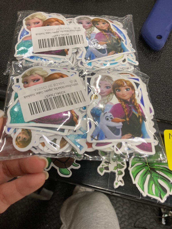 Photo 1 of 100Pcs Sticker for Girl, Cute Princess Waterproof Vinyl Stickers for Teen Kids Adult Water Bottle, Laptop, Phone, Computer, Guitar, Notebook