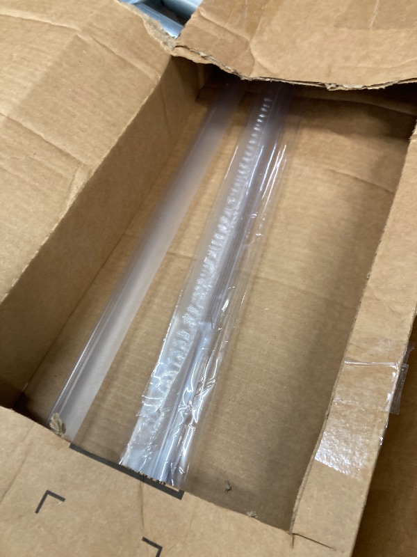 Photo 1 of 2-Pack Butecare Frameless Shower Door Bottom Seal with Long Sweep for Glass Doors – Stop Shower Leaks and Create a Water Barrier (3/16” x 36”)
