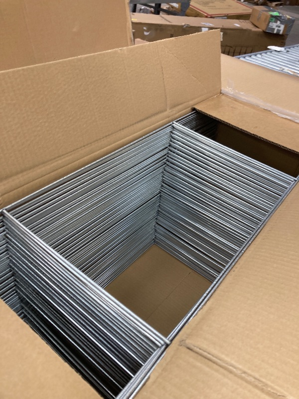 Photo 1 of 25 Pack Yard Sign Stakes Metal?Yard Stakes for Signs 16.5x7 Inches, Signs Yard Stake for Real Estate Sale Signs,Custom Outdoor Sign