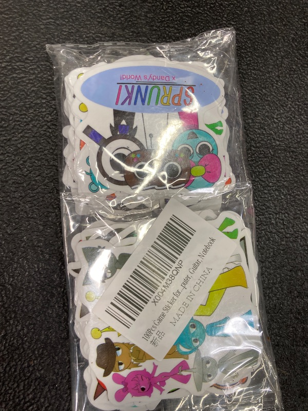 Photo 1 of 100Pcs Sticker for Teen, Cute Music Game Waterproof Vinyl Stickers for Teen Kids Adult Water Bottle, Laptop, Phone, Computer, Guitar, Notebook