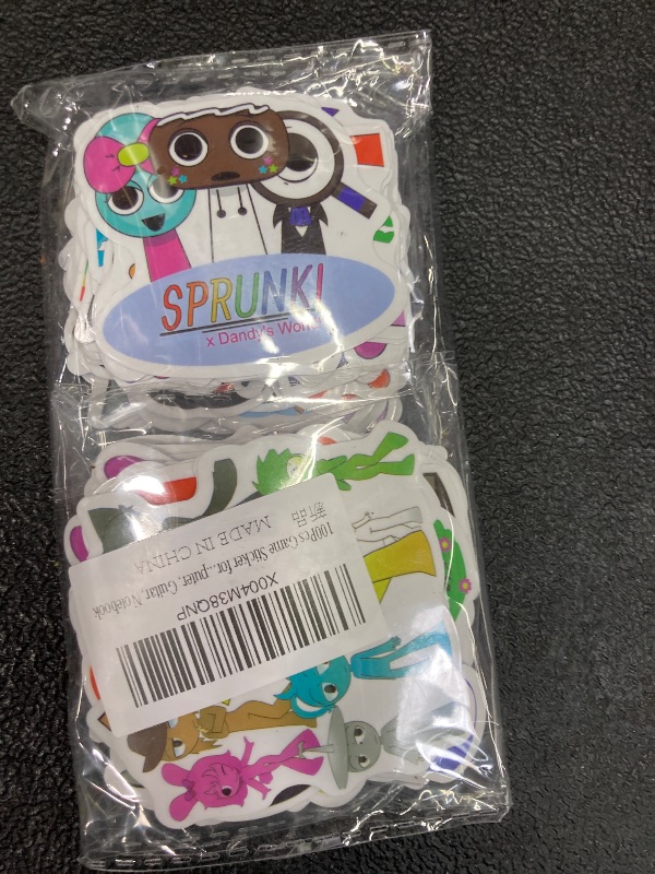 Photo 1 of 100Pcs Sticker for Teen, Cute Music Game Waterproof Vinyl Stickers for Teen Kids Adult Water Bottle, Laptop, Phone, Computer, Guitar, Notebook