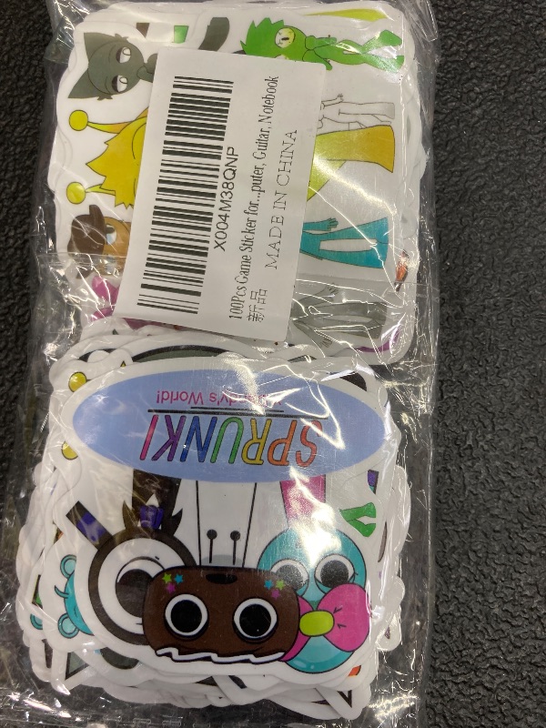 Photo 1 of 100Pcs Sticker for Teen, Cute Music Game Waterproof Vinyl Stickers for Teen Kids Adult Water Bottle, Laptop, Phone, Computer, Guitar, Notebook