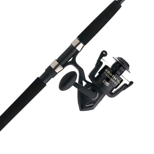 Photo 1 of ***PARTS ONLY - SELLING AS PARTS ONLY...BROKEN END ***SEE ALL PHOTOS ****

PENN Wrath II Fishing Spinning Combos 7 Medium Heavy Rod 5000 Reel