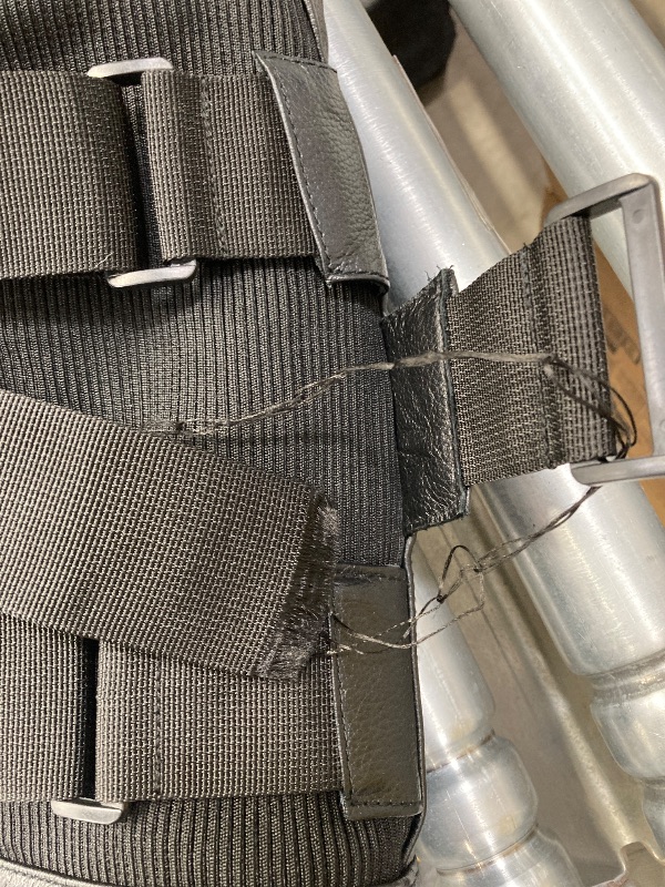 Photo 1 of ***SIDE STRAP RIPPED/MENDING/REPAIR NEEDED***
Milwaukee Leather MLM3500 Men's Swat Style Rider Leather Vest w/Single Panel Back for Club Patches - Small