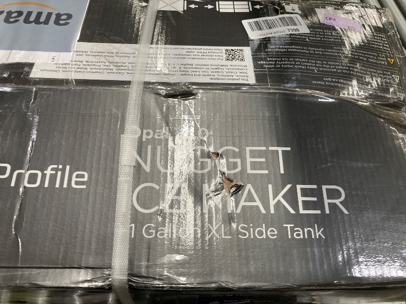 Photo 1 of ***SHOWS ERROR CODE*** GE Profile Opal 2.0 XL with 1 Gallon Tank, Chewable Crunchable Countertop Nugget Ice Maker, Scoop included, 38 lbs in 24 hours, Pellet Ice Machine with WiFi & Smart Connected, Stainless Steel