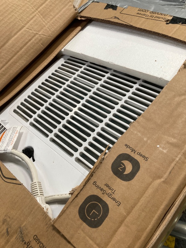 Photo 1 of 12,000 BTU Portable Air Conditioner - 3-in-1 Portable AC Units for Rooms Up to 550 Sq.Ft(approx.) | Remote, LED Display, 24H Timer | Includes Window Kit & Extendable Hose, White-3033