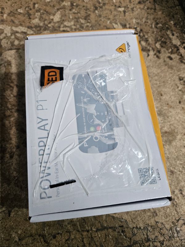 Photo 1 of *MISSING POWER CORD* Behringer Powerplay P1 Personal In-ear Monitor Amplifier