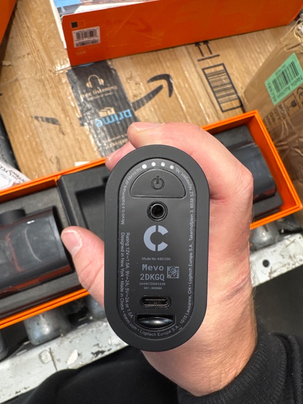 Photo 1 of (POWER TESTED) (ISSUE CHARGING) Logitech for Creators Mevo Start 3-Pack Wireless Live Streaming Cameras, for Multi-Camera HD Video,App Control and Stream via Smartphone or Wi-Fi