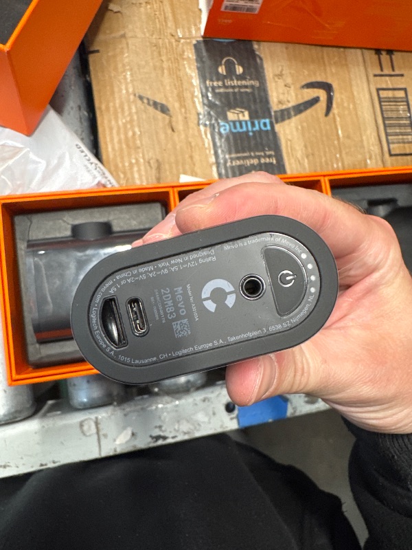 Photo 1 of (POWER TESTED) (ISSUE CHARGING) Logitech for Creators Mevo Start 3-Pack Wireless Live Streaming Cameras, for Multi-Camera HD Video,App Control and Stream via Smartphone or Wi-Fi