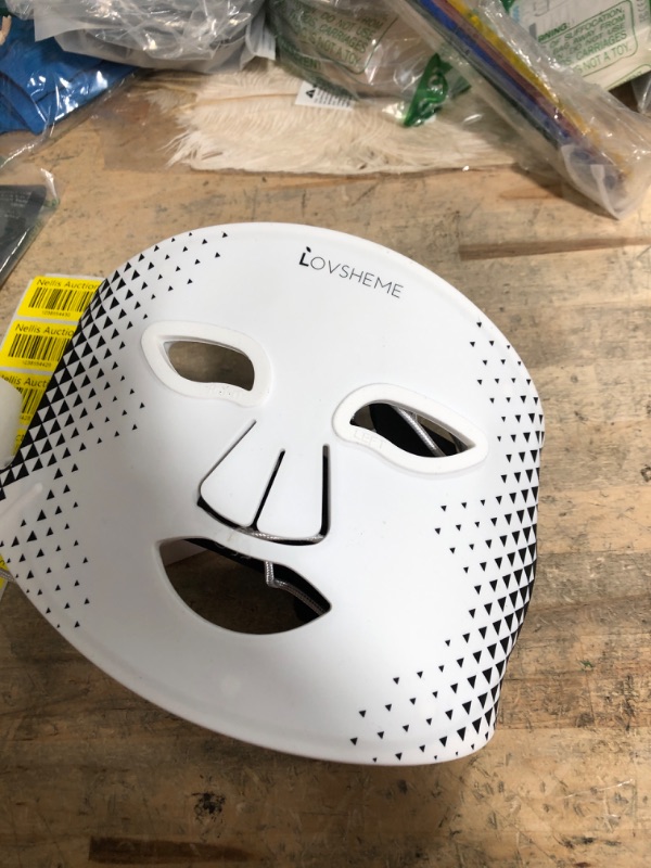 Photo 1 of Lovsheme Red Light Therapy for Face, Advanced LED Face Mask Light Therapy, Red Light Therapy Mask - Red, Blue & Infrared Light Therapy for Acne, Wrinkles & Skin Rejuvenation | Enhanced Eye Protection