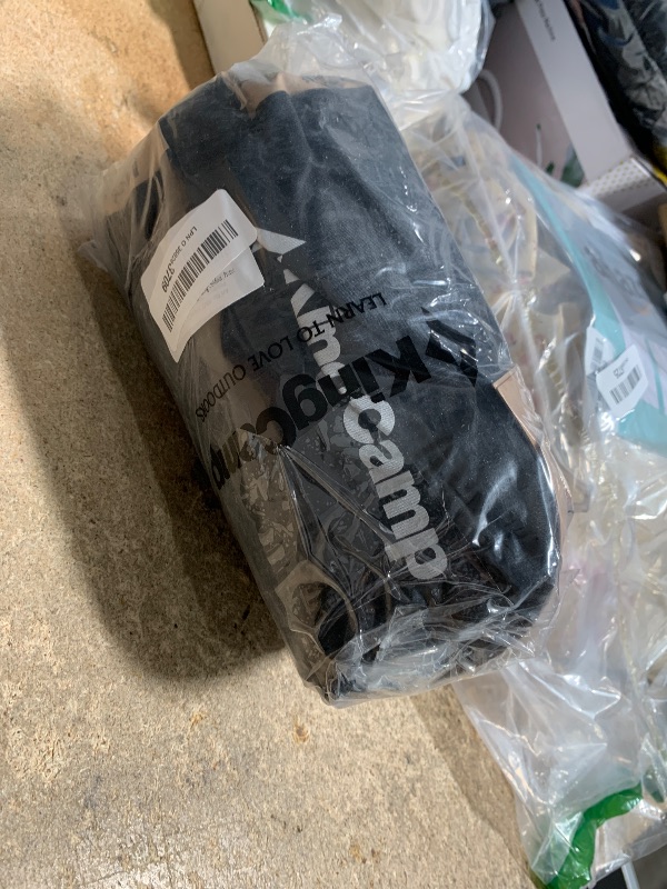 Photo 1 of (Leaks air)(sold for repair) KingCamp Double Sleeping Pad for Camping, Rollover Prevention Inflatable Queen Camping Mattress 2 Person Ultralight Air Mat 