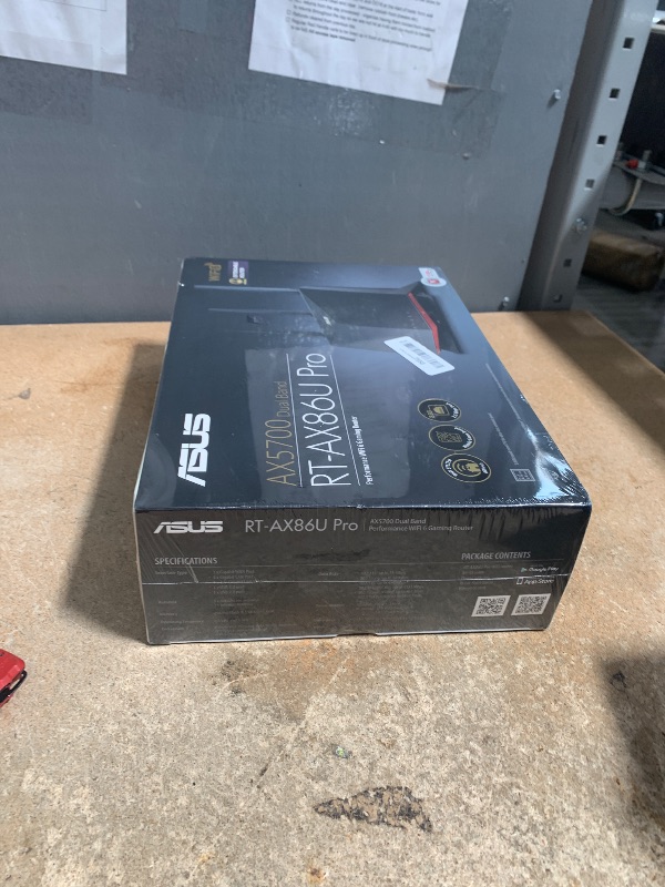 Photo 1 of *FACTORY SEALED* ASUS RT-AX86U Pro (AX5700) Dual Band WiFi 6 Extendable Gaming Router, 2.5G Port, Gaming Port, Mobile Game Mode, Port Forwarding, Subscription-free Network Security, VPN, AiMesh Compatible