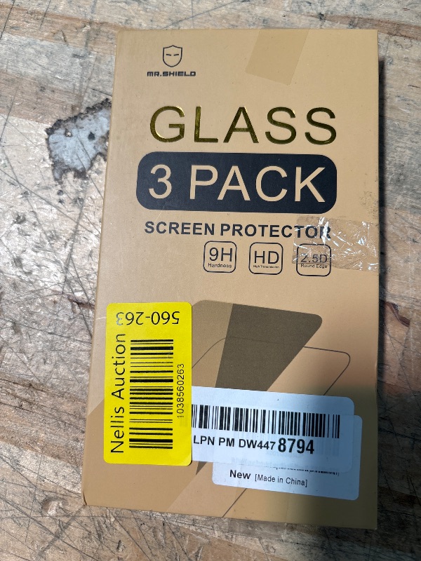 Photo 1 of [3-PACK]-Mr.Shield Designed For iPhone SE (2016 Edition ONLY) / iPhone 5 / iPhone 5S / iPhone 5C [Tempered Glass] Screen Protector [Japan Glass With 9H Hardness] with Lifetime Replacement