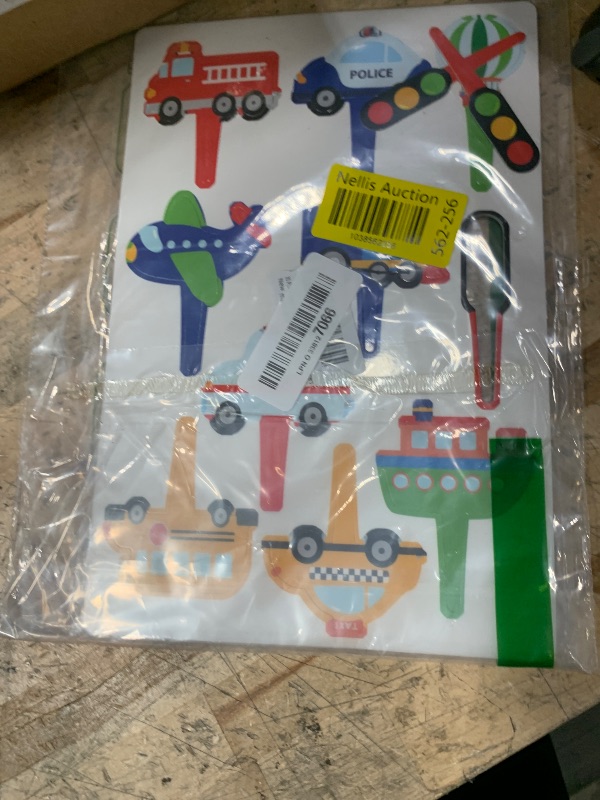 Photo 1 of 0 Pcs Transportation Cupcake Toppers - Perfect for Transportation-Themed Party Decorations and Cupcake Decor