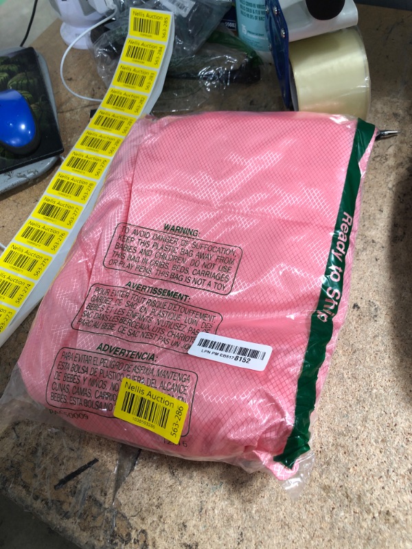 Photo 1 of 8 Set Compression Packing Cubes for Travel, Packing Cubes Compression Travel Accessories Expandable Packing Organizers for Carry on Luggage Suitcase (Pink)